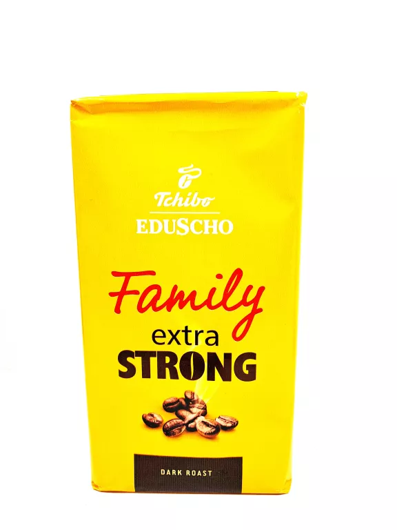 TCHIBO EDUSCHO FAMILY EXTRA STRONG 500G KAWA MIELONA VACUM