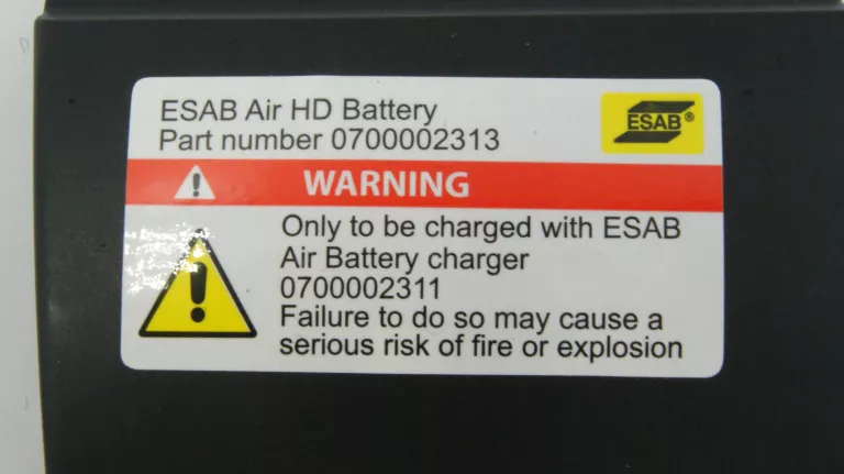 BATERIA ESAB PAPR AIR DO NAWIEWU ESAB PAPR AIR 7800 MAH