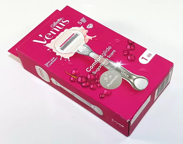 GILLETTE VENUS COMFORTGLIDE SUGARBERRY SCENT MASZYNKA Z 1 WKŁADEM