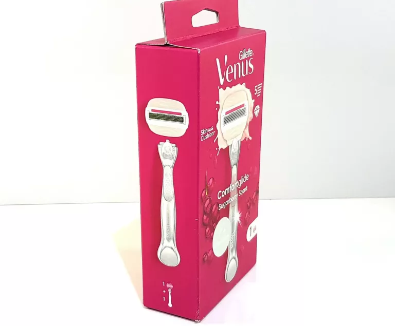 GILLETTE VENUS COMFORTGLIDE SUGARBERRY SCENT MASZYNKA Z 1 WKŁADEM