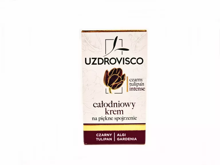 UZDROVISCO CZARNY TULIPAN INTENSE CAŁODNIOWY KREM NA PIĘKNE SPOJRZENIE 25M