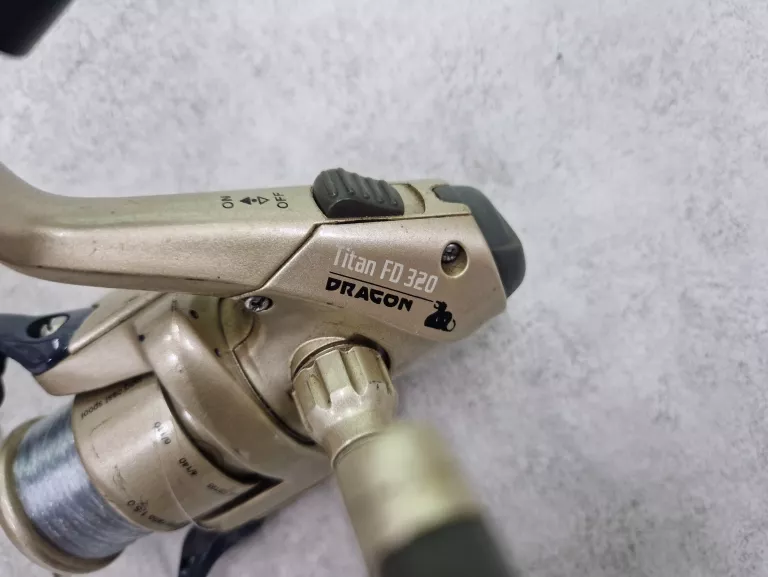 WĘDKA GARBOLINO SPINNY SP/265 + KOŁOWROTEK DRAGON TITAN FD 320