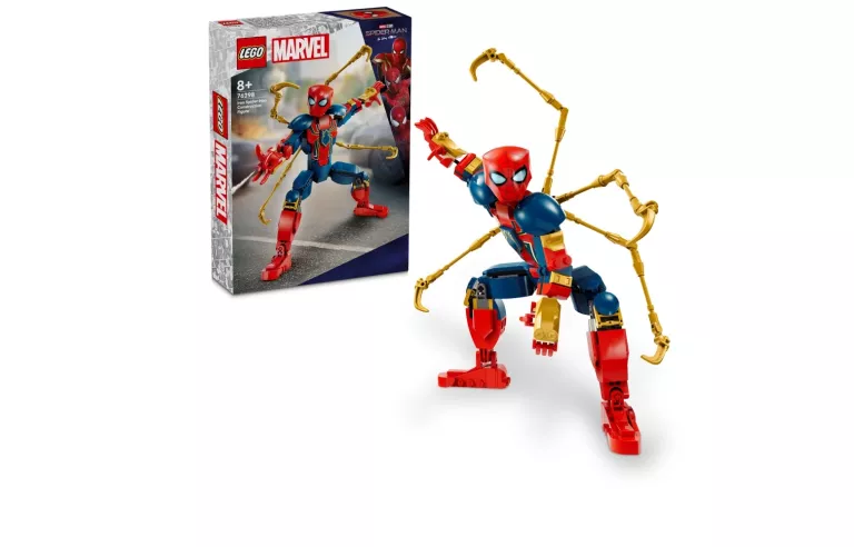 LEGO SUPER HEROES 76298 FIGURKA IRON SPIDER-MANA