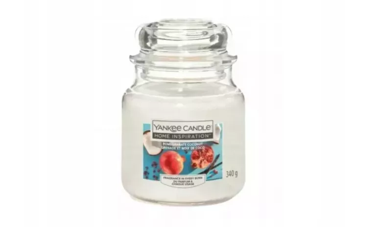 YANKEE CANDLE ŚWIECA POMEGRANATE COCONUT 340GR