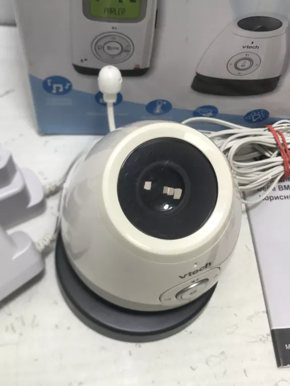 ELEKTRONICZNA NIANIA LAMPKA PROJEKTOR VTECH SAFE&SOUND BM2200