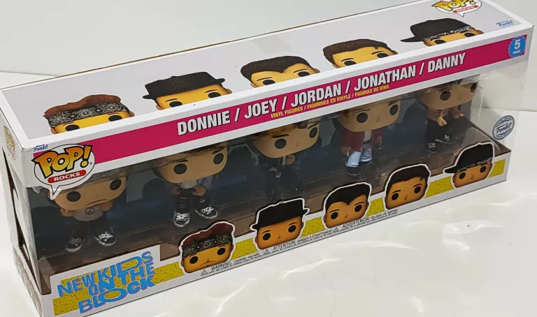 FUNKO POP ROCKS 5 PACK NEW KIDS ON THE BLOCK