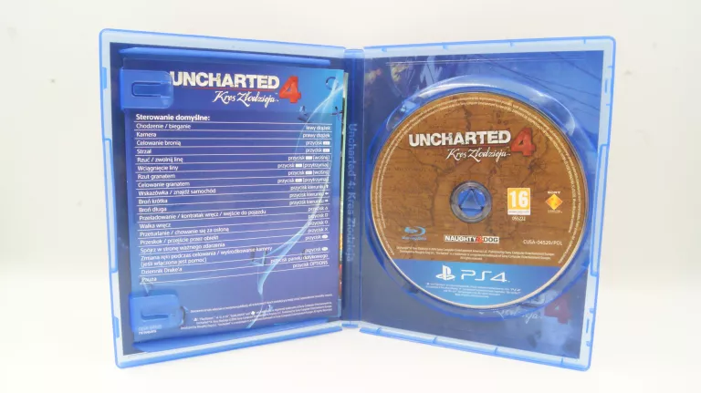 UNCHARTED 4: KRES ZŁODZIEJA NA PLAYSTATION 4 PS4
