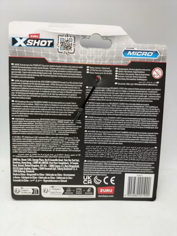 ZABAWKI PISTOLET XSHOT MICRO