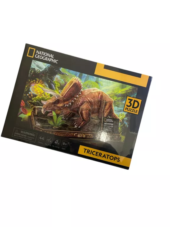 PUZZLE 3D NATIONAL GEOGRAPHIC TRICERATOPS