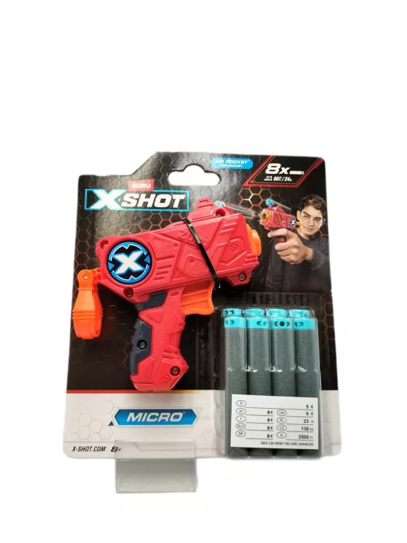 ZABAWKI PISTOLET XSHOT MICRO