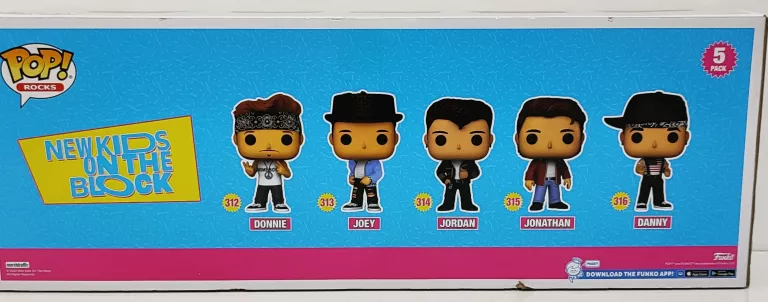 FUNKO POP ROCKS 5 PACK NEW KIDS ON THE BLOCK