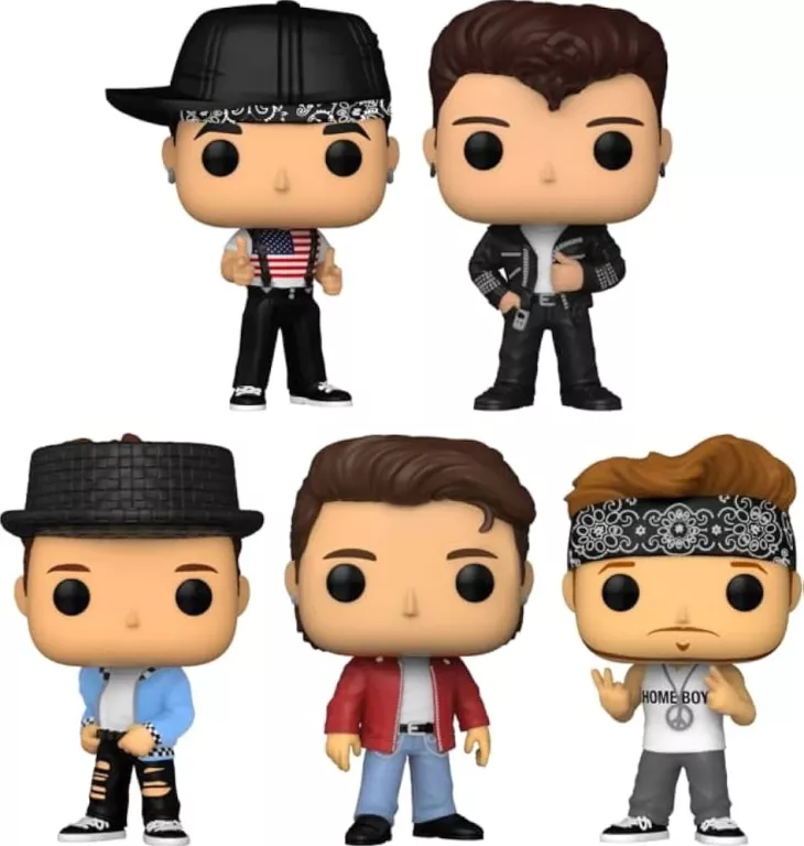 FUNKO POP ROCKS 5 PACK NEW KIDS ON THE BLOCK