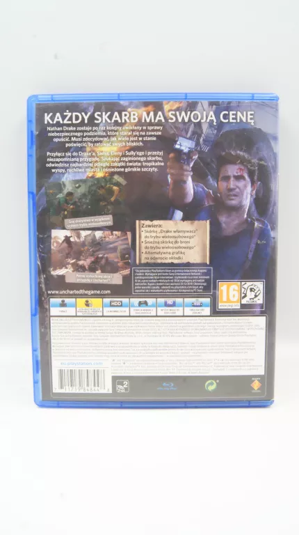 UNCHARTED 4: KRES ZŁODZIEJA NA PLAYSTATION 4 PS4