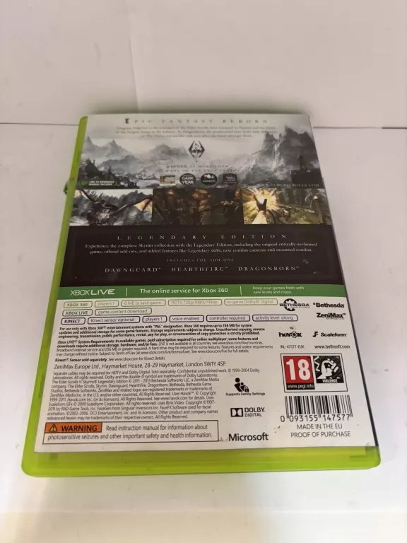 gra-xbox-360-skyrim-legendary-edition-tylko-jedna-plyta-disc-2-ean-gtin-5055856404149
