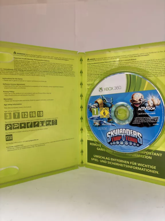 GRA XBOX 360 SKYLANDERS TRAP TEAM