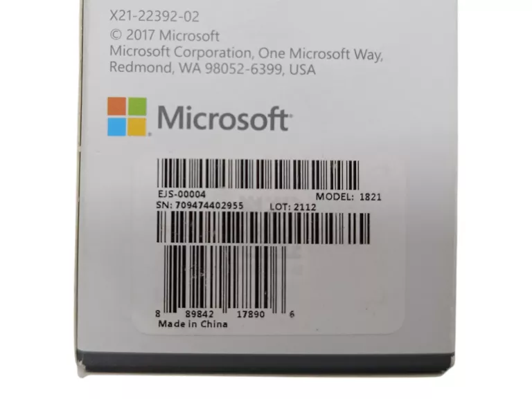 KARTA ETHERNET MICROSOFT SURFACE EJS-00005 NA USB 3.0 CZARNA 1672