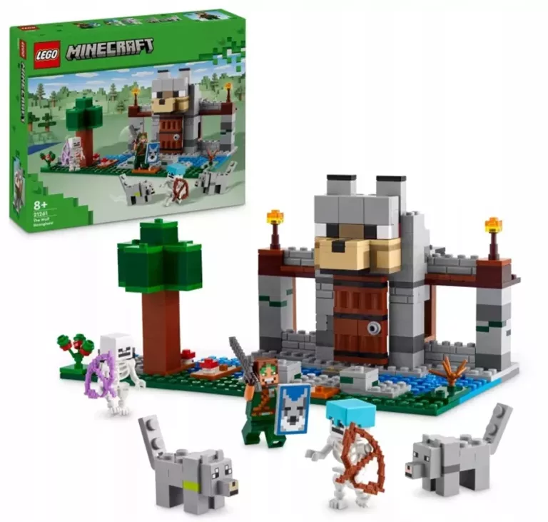 LEGO MINECRAFT 21261 MINECRAFT 21261 TWIERDZA WILKA IDEALNE NA PREZENT !!!
