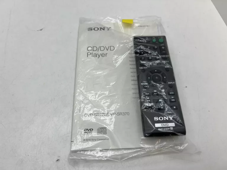 ODTWARZACZ DVD SONY DVP-SR170