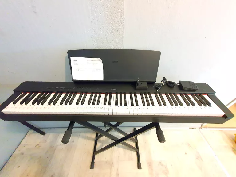PIANINO CYFROWE YAMAHA P 223B + STOJAK GWARANCJA DO 02,2026