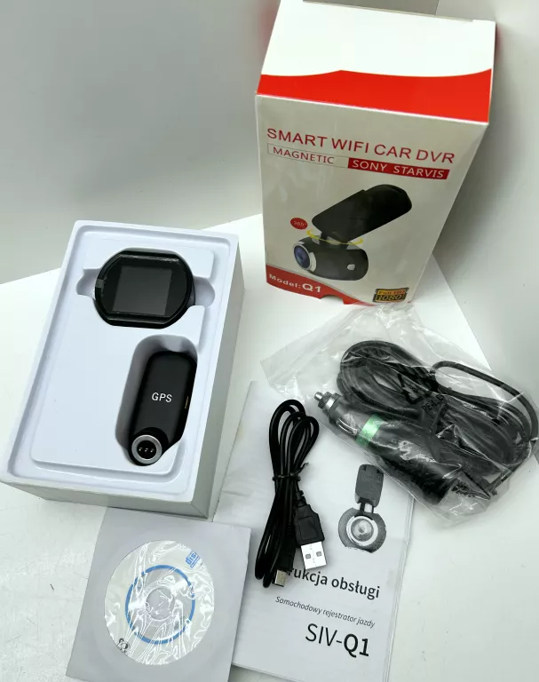 KAMERA SAMOCHODOWA SIV-Q1 1080P SONY IMX 323 WIFI GPS