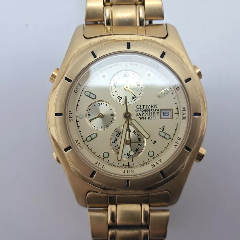 ZEGAREK CITIZEN SAPPHIRE WR100 890096