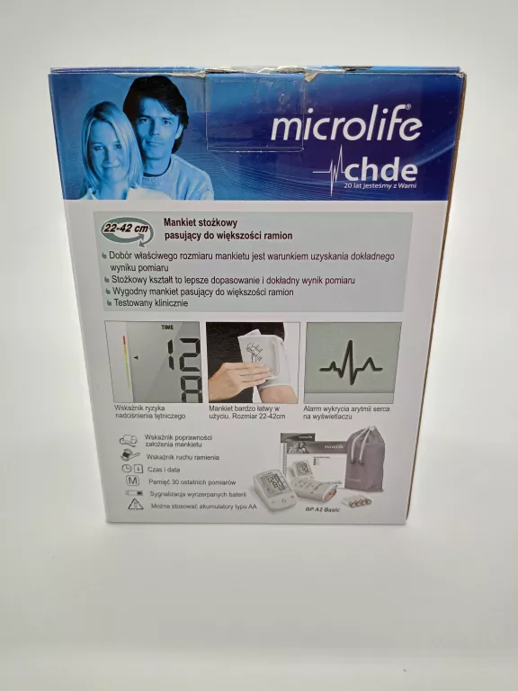 CIŚNIENIOMIERZ MICROLIFE CHDE/FABRYCZNY