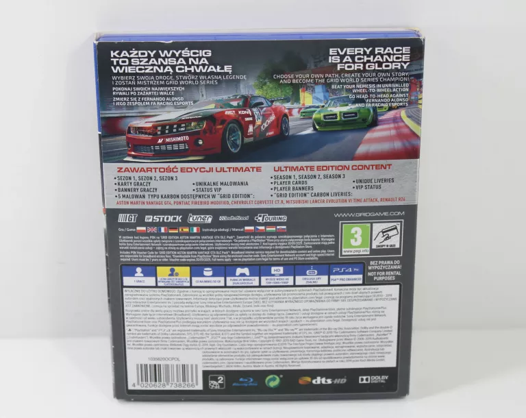 GRA PS4 GRID ULTIMATE EDITION