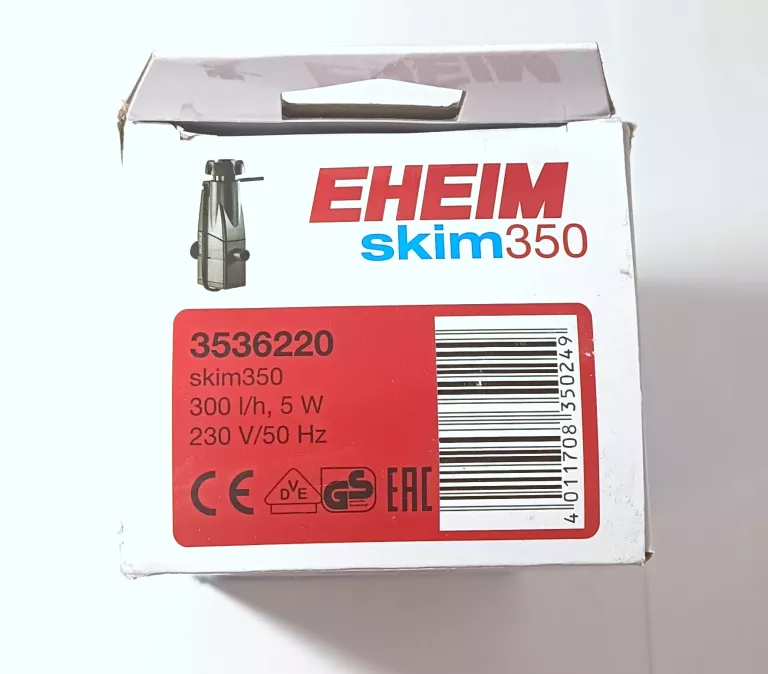 EHEIM SKIM 350 - SKIMMER - FILTR POWIERZCHNIOWY