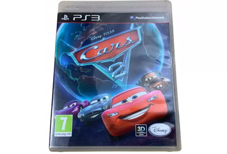 GRA DLA DZIECI PS3 DISNEY PIXAR CARS 2 AUTA II DOŁĄCZCIE DO ZYGZAKA MCQUEE