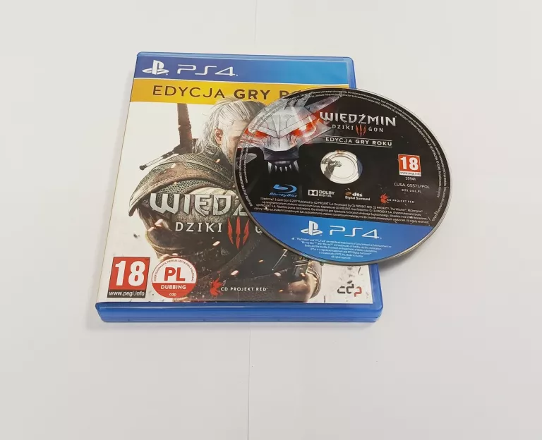 GRA NA PS4 WIEDŹMIN DZIKI OGON