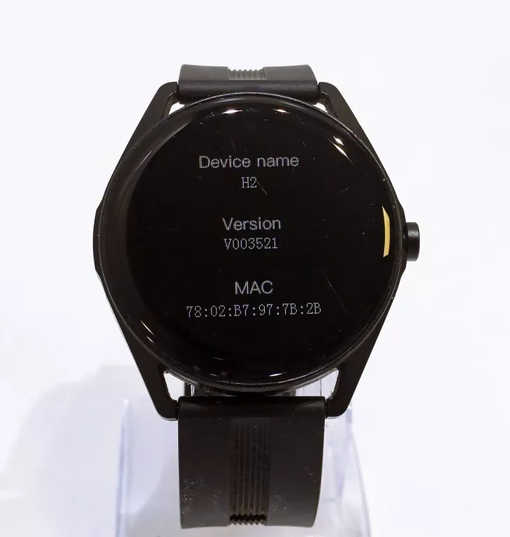 SMARTWATCH ZEGAREK H2 CZARNY