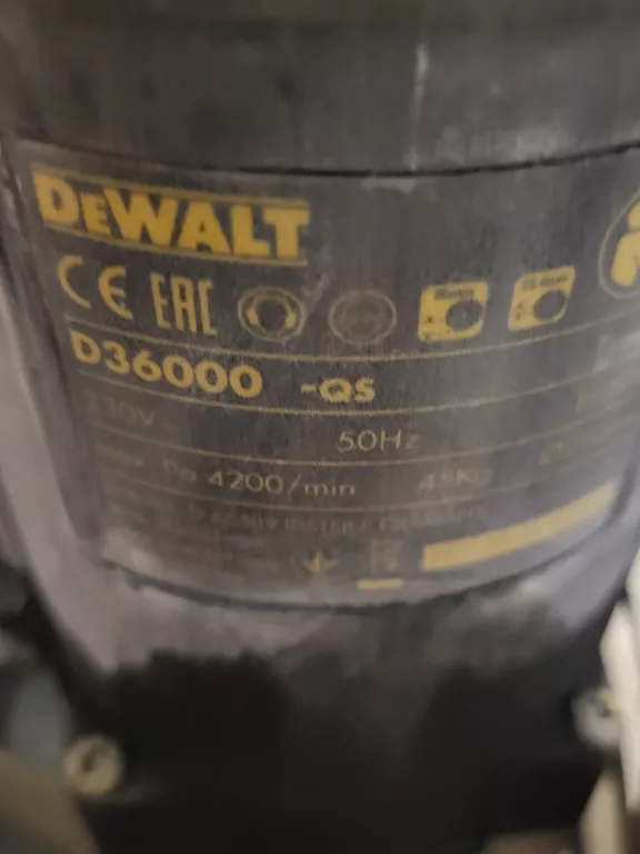 PRZECINARKA DEWALT D36000 + PODSTAWKA NA WODE