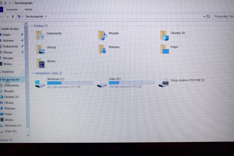 LAPTOP MSI GL62 I5-7300 8GB/128GB+1TB GTX 1050