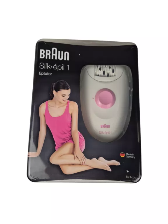 DEPILATOR BRAUN SILK-EPIL 1 SE 1-173 STAN 10/10 ORYGINALNY BLISTER