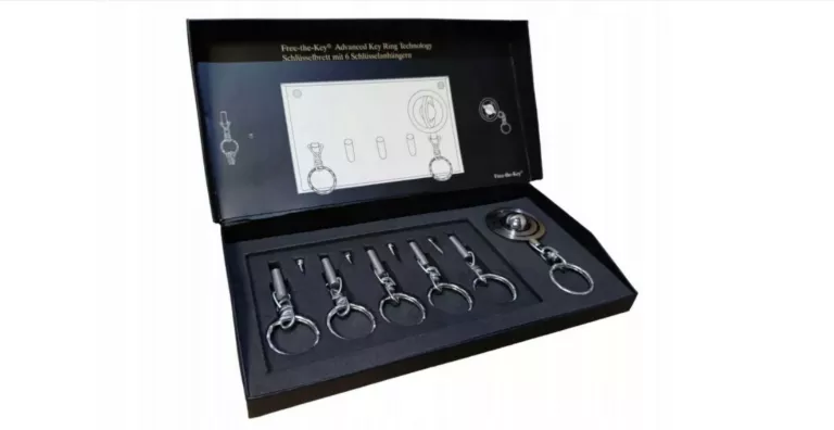 HACZYKI NA KLUCZE KOMPLET FREE THE KEY