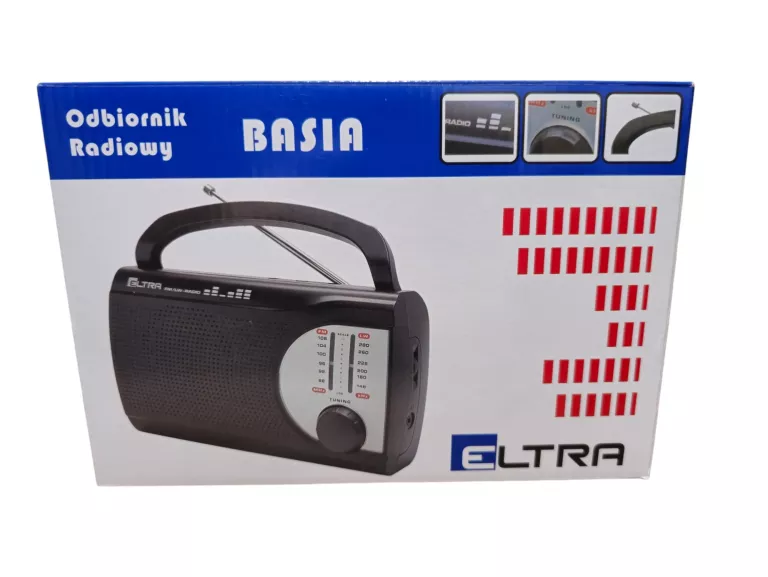 RADIO ELTRA AUDIOX BASIA CZARNE FM LW