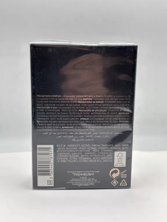 YVES SAINT LAURENT BLACK OPIUM INTENSE 90ML WODA PERFUMOWANA