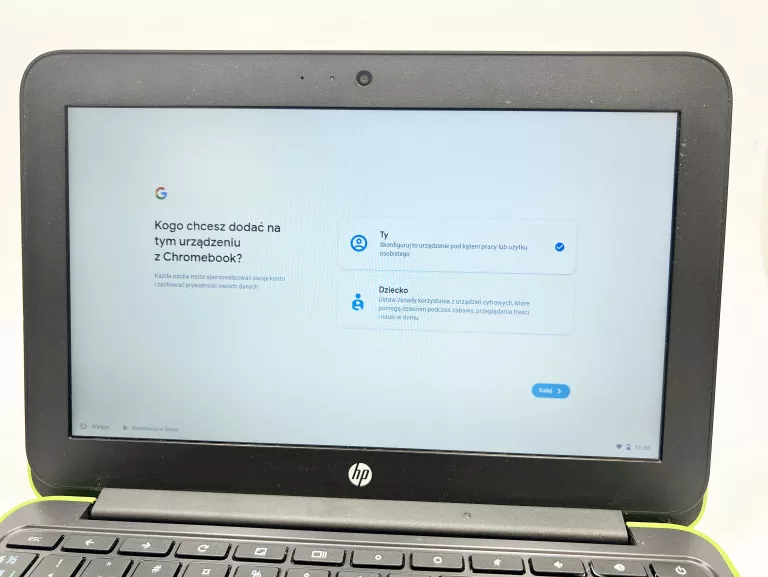 LAPTOP HP CHROMEBOOK 11 G5 EE