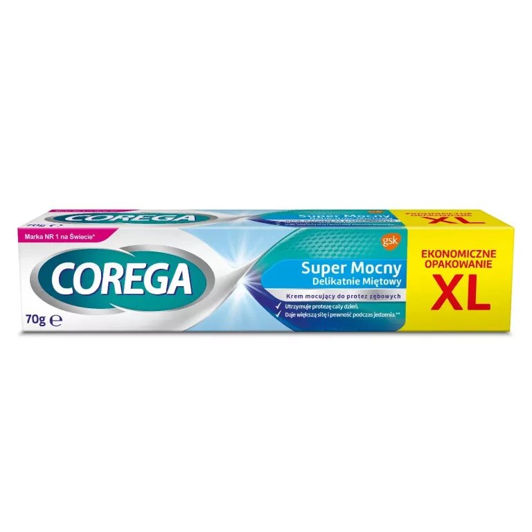 COREGA KREM DO PROTEZ SUPER MOCNY MIĘTOWY,70 G