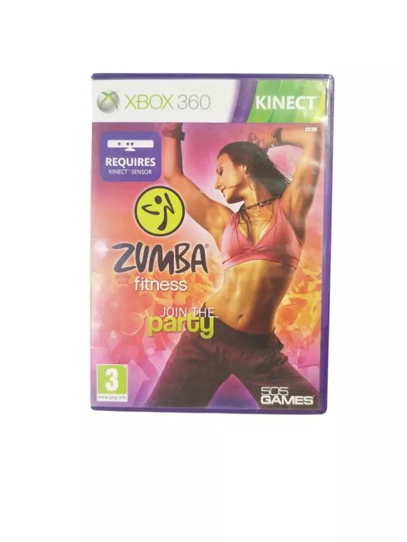 GRA XBOX 360 ZUMBA FITNESS JOIN THE PARTY