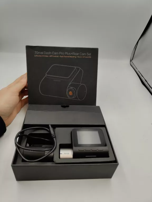 KAMERA SAMOCHODOWA 70MAI A500S DASH CAM PRO PLUS+ + RC06 BEZ KABLI
