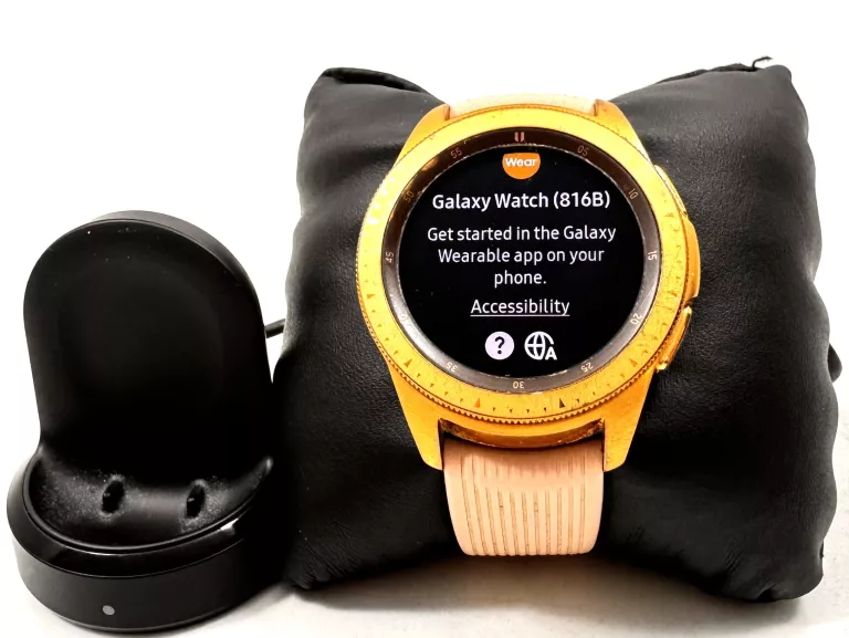 SAMSUNG GALAXY WATCH 42 MM ROSE GOLD SM-R810 +ŁADOWARKA