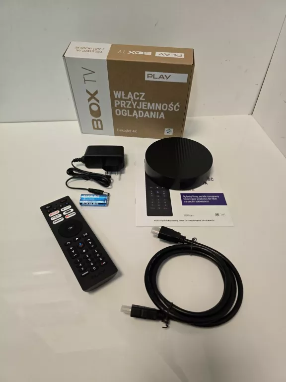PLAY NOW TV BOX 2 DV8990 KOMPLET