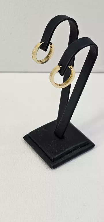 ZŁOTE KOLCZYKI KÓŁKA 585 2.14 G. J