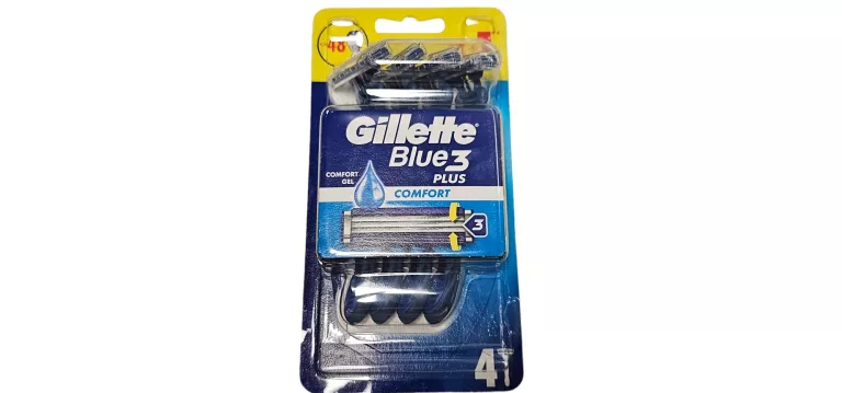 GILLETTE BLUE3 JEDNORAZOWE GOLARKI 3+1 SZT.