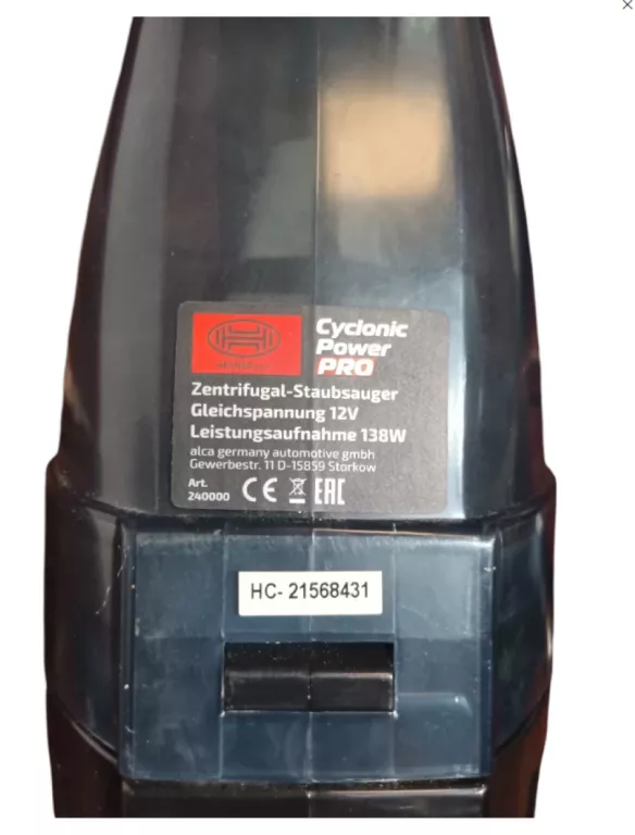 ODKURZACZ SAMOCHODOWY HEYNER 12V