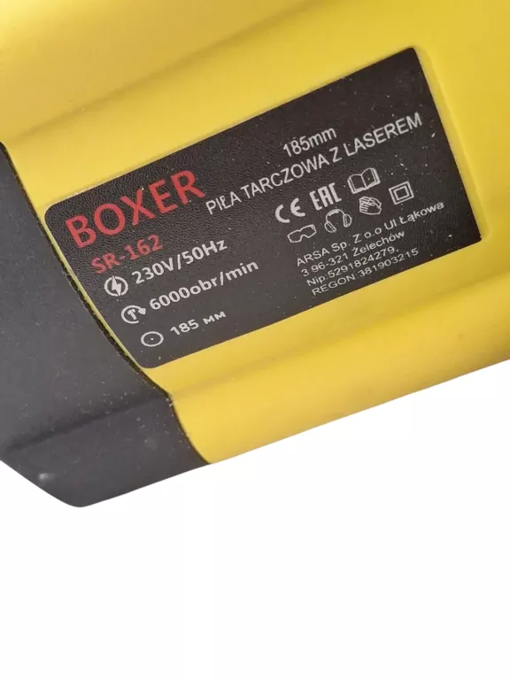 PILARKA BOXER SR-162 BN