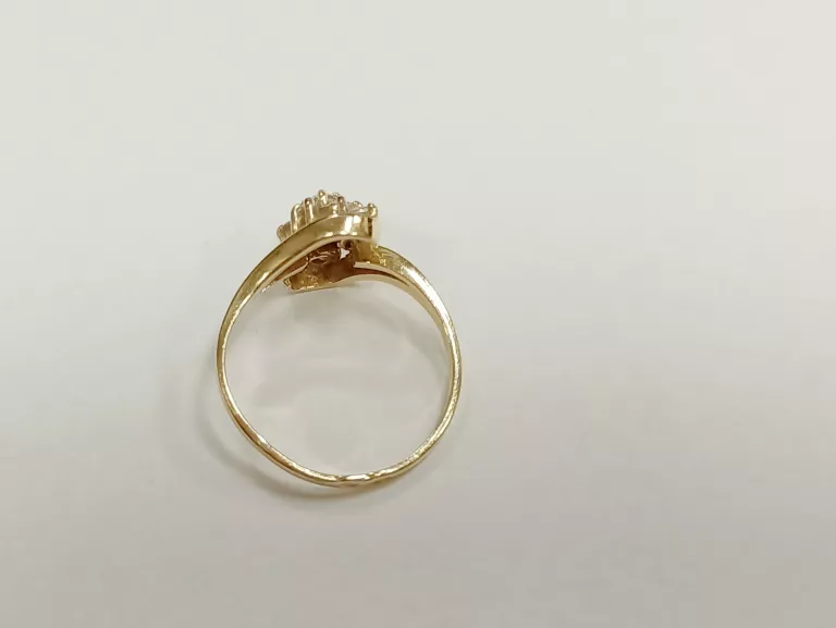 ŚLICZNY ZŁOTY PIERŚCIONE 2,19G PR585 ROZMIAR 13