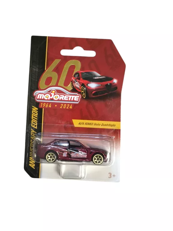 MAJORETTE 60 PREMIUM 212054100 ALFA ROMEO GIULIA QUADRIFOGLIO ANNIVERSARY