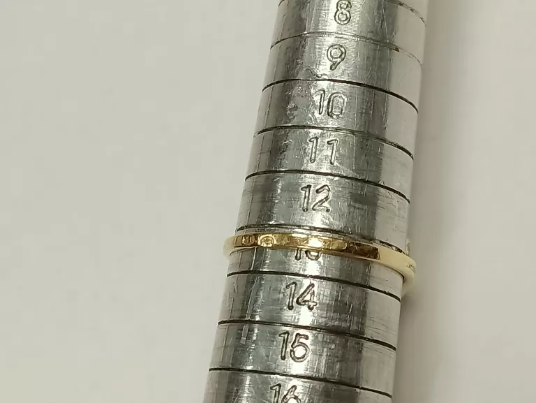 ŚLICZNY ZŁOTY PIERŚCIONE 2,19G PR585 ROZMIAR 13